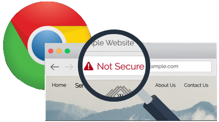 Not Secure with none SSL