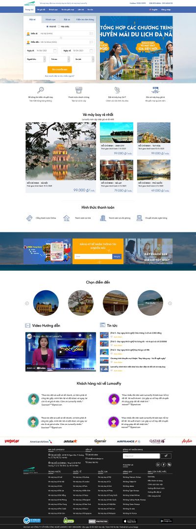 Website du lịch MS04
